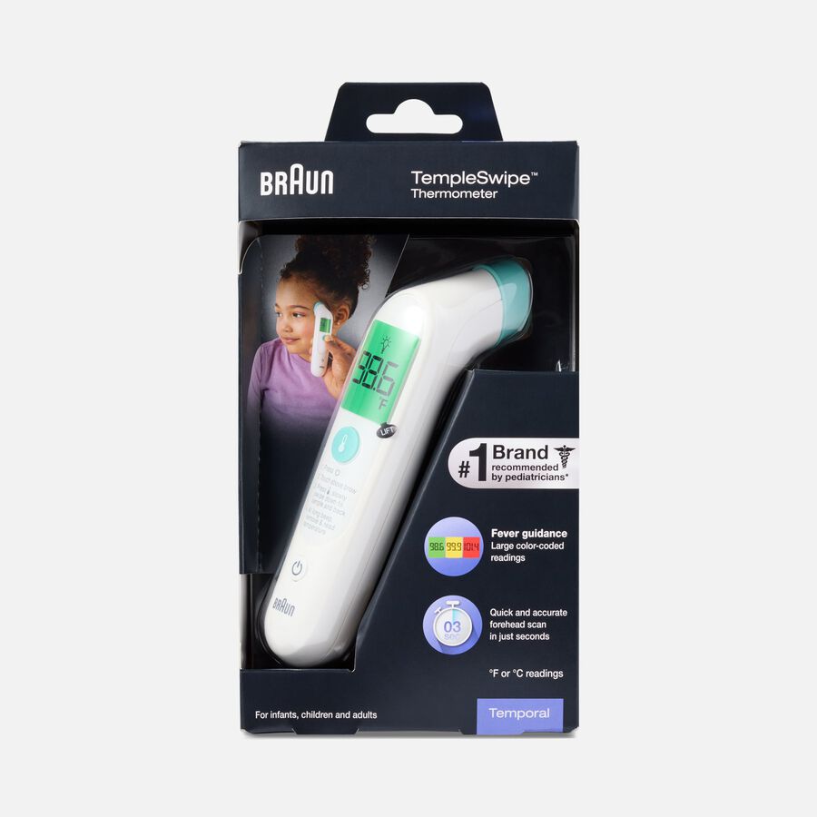 Braun Sensian&trade; Swipe 5 Forehead Thermometer, , large image number 0