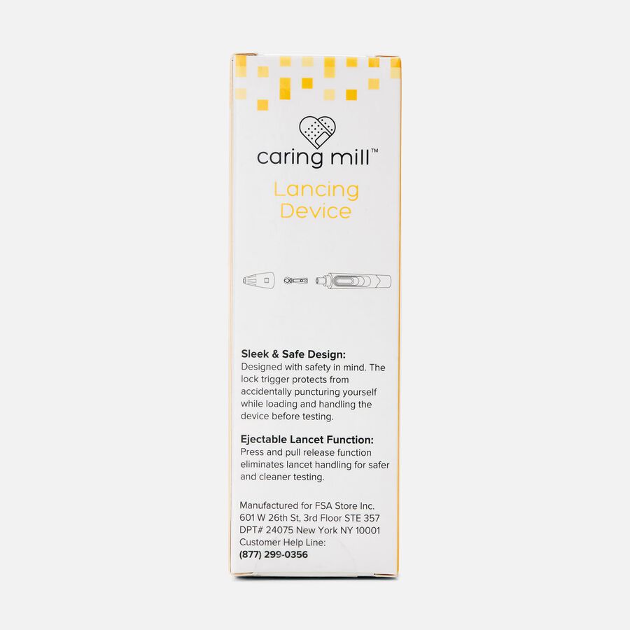 Caring Mill&trade; Lancing Device, , large image number 1