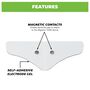 AccuRelief&trade; Migraine Pain Relief Replacement Electrode Pads, 4-Pack, , large image number 4
