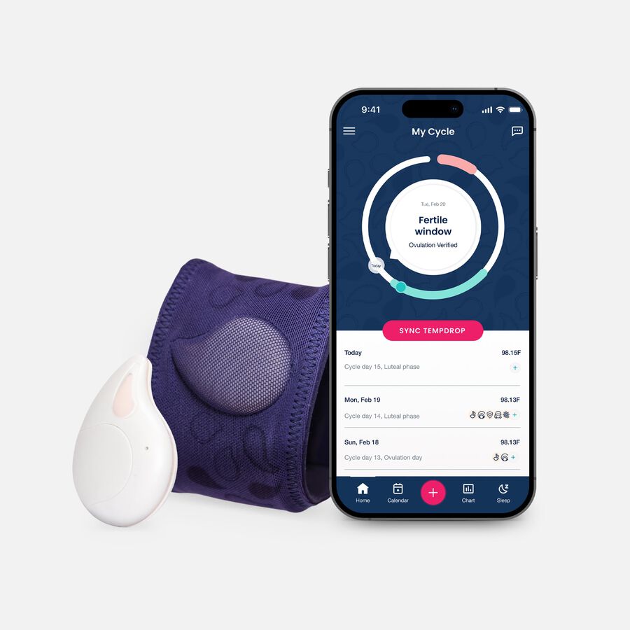 Tempdrop 2 Advanced Fertility Monitor, S/M, , large image number 0