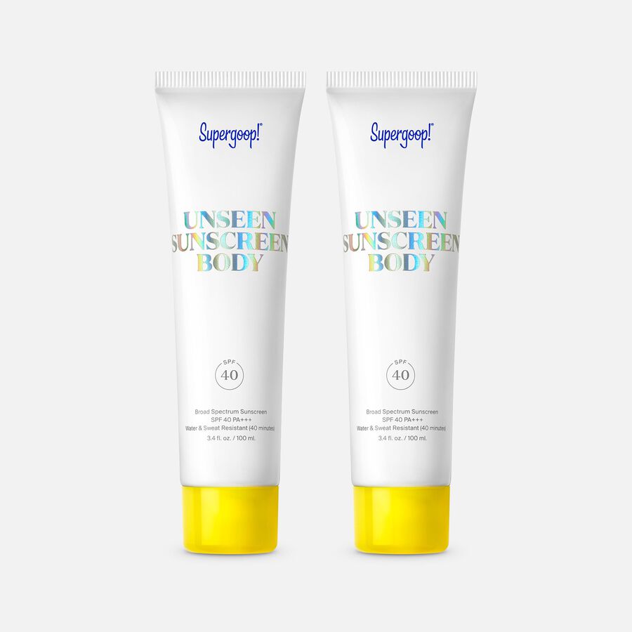 Supergoop! Unseen Sunscreen Body Gel, SPF 40, 3.4 fl oz. (2-Pack), , large image number 0