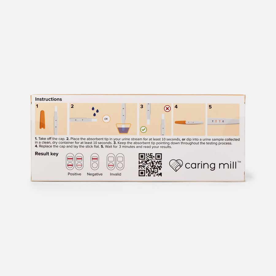 Caring Mill&trade; Early Result Pregnancy Test, 5 ct., , large image number 1