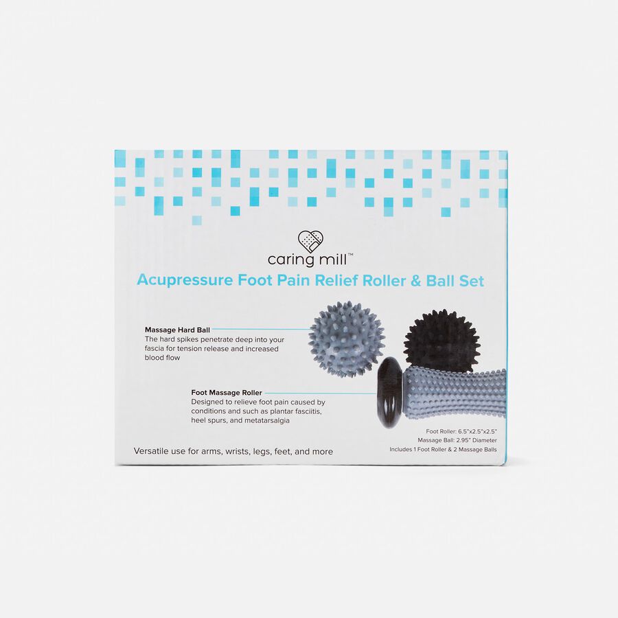 Caring Mill&trade;  Acupressure Foot Pain Relief Roller & Ball Set, , large image number 2