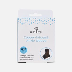 Caring Mill&trade; Copper-Infused Ankle Brace Compression Sleeve, L/XL