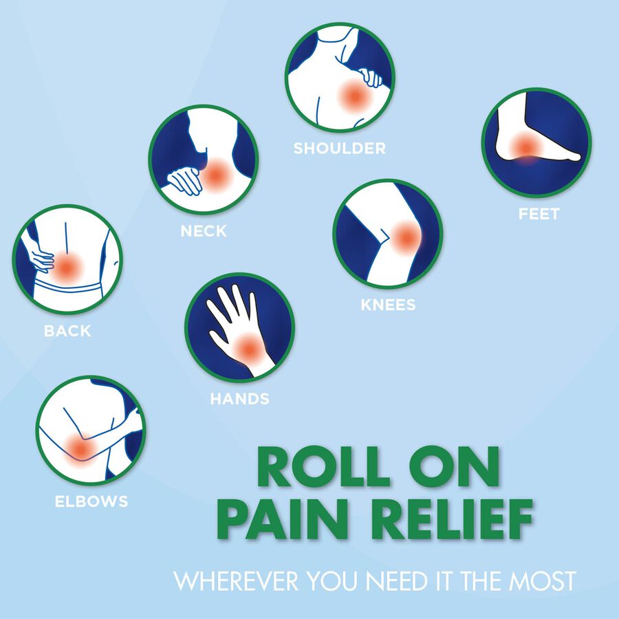 Caring Mill&trade; Menthol Pain Relief Roll-On Gel, 2.5 fl oz., , large image number 4