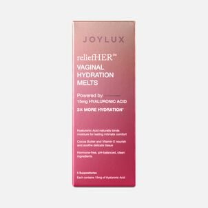 Joylux reliefHER&trade; Vaginal Hydration Melts, 5 ct.
