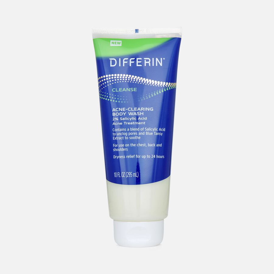 Differin Acne-Clearing Body Wash, 10 oz., , large image number 0