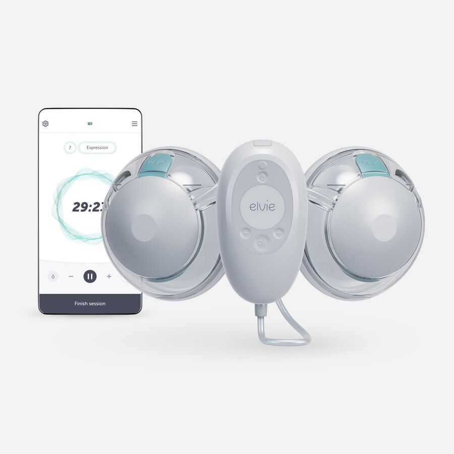 Elvie Stride 2 Hospital-Grade Double Electric Breast Pump, , large image number 0