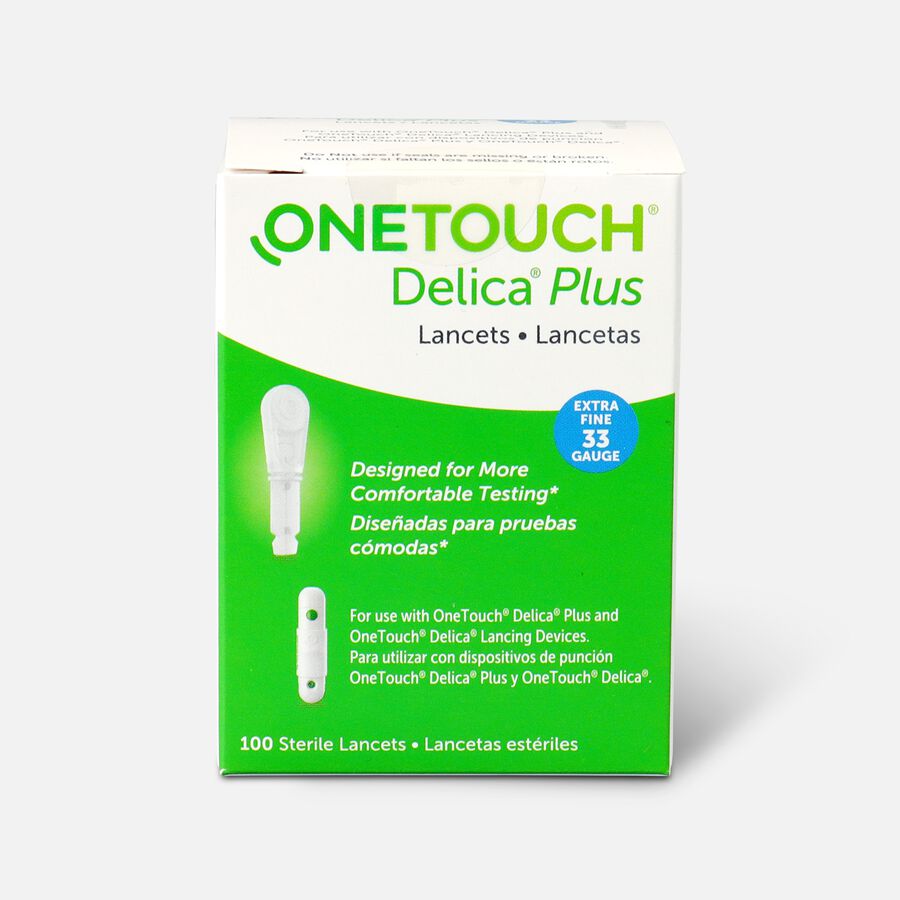 OneTouch Delica Plus Lancet 33g, 100 ct., , large image number 0