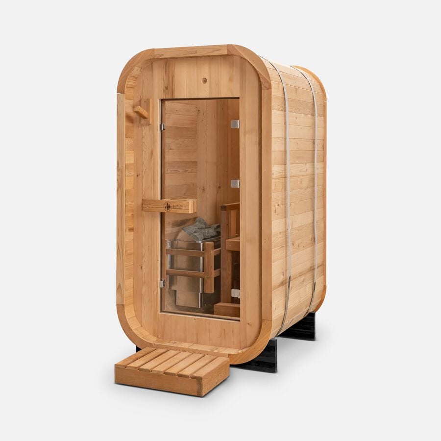 Redwood Outdoors One-Person Solo Sauna, , large image number 0