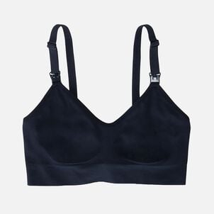 Ingrid + Isabel Basics Pumping + Nursing Bra, Black, Size L