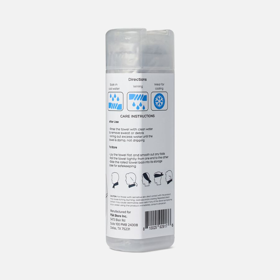 Caring Mill&trade; Pain Relief and Hot Flash Relief Cooling Towel, , large image number 1
