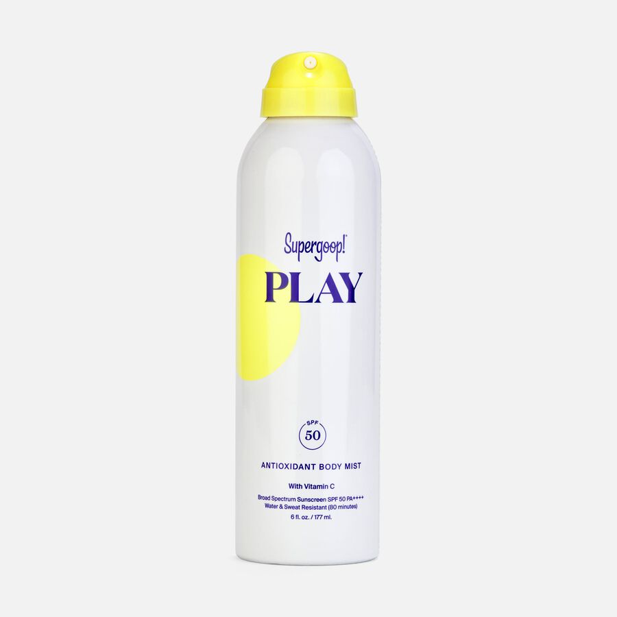 Supergoop! PLAY Antioxidant Body Mist SPF 50 with Vitamin C, 6 oz., , large image number 0