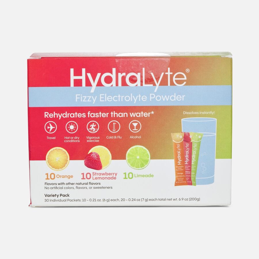 Hydralyte Electrolyte Variety Pack Pouch, 30 ct., , large image number 0