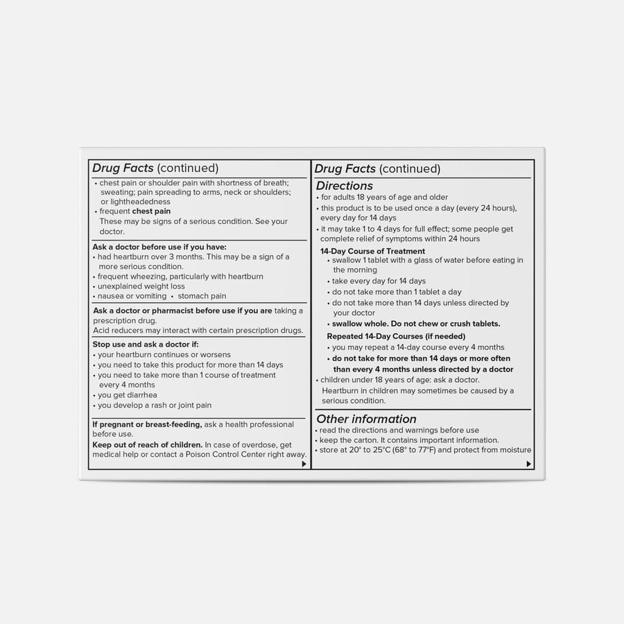 Caring Mill&trade; Omeprazole Delayed Release Tablets, 42 ct., , large image number 1