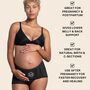 What Waist Maternity Wrap Band, Black, , large image number 1