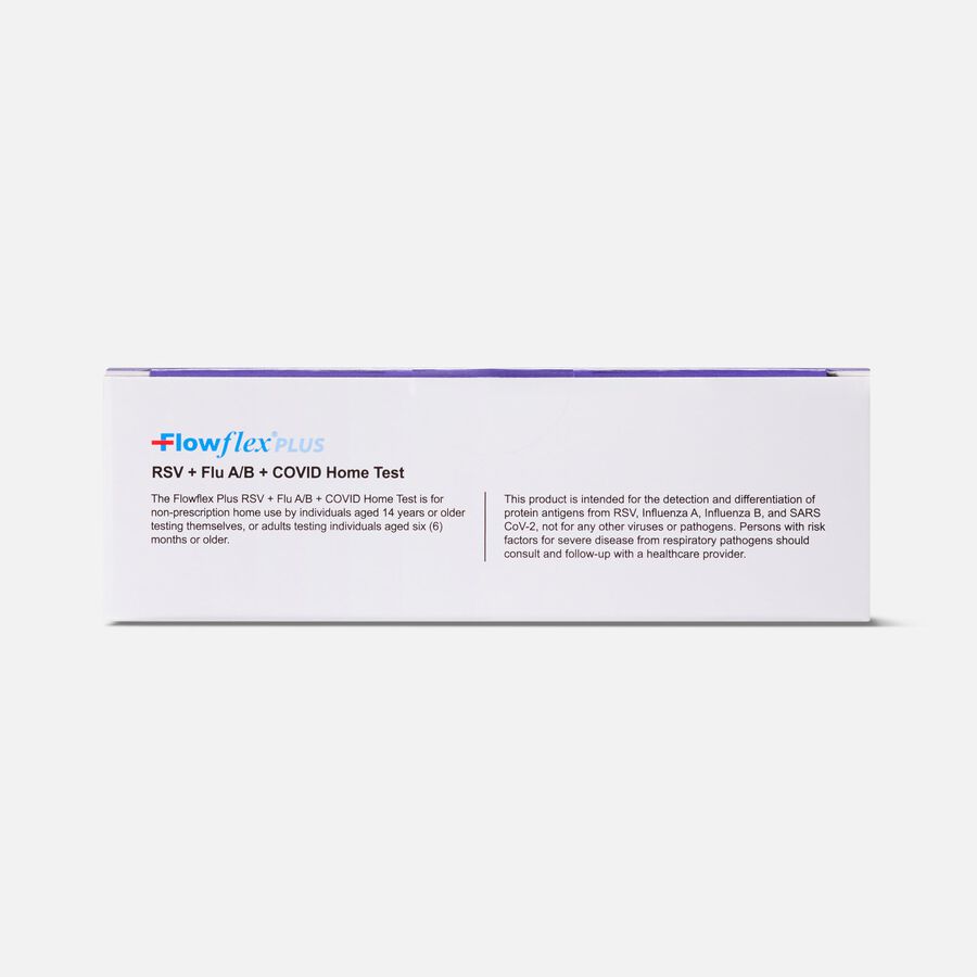 Flowflex Plus RSV + Flu A/B + COVID Home Test, 2 ct., , large image number 1
