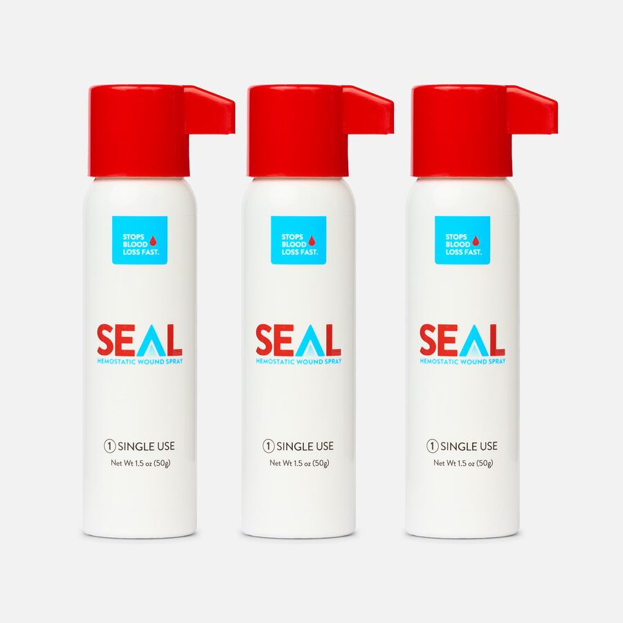 SEAL Hemostatic Wound Spray, 1.5 oz., 3 pack, , large image number 0