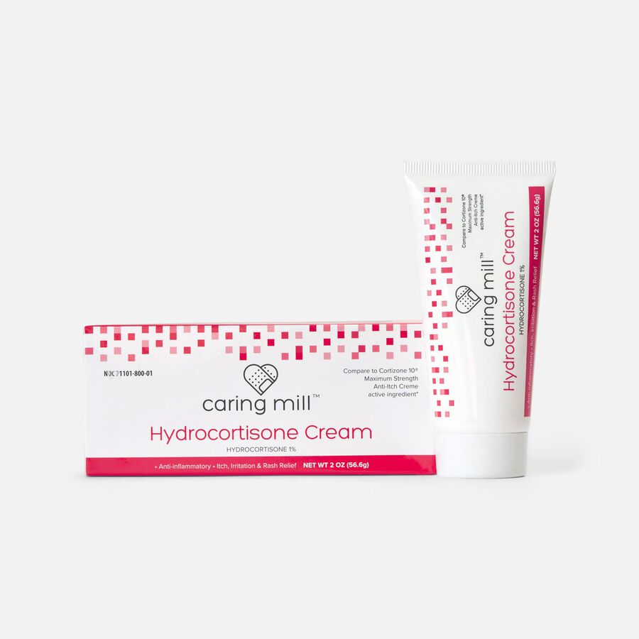 Caring Mill&trade; Hydrocortisone Cream, 2 oz., , large image number 0