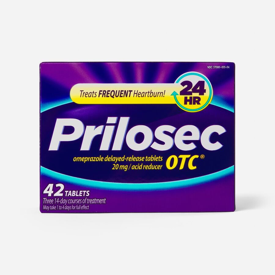 Prilosec OTC Heartburn Relief and Acid Reducer Tablets, 42 ct., , large image number 0
