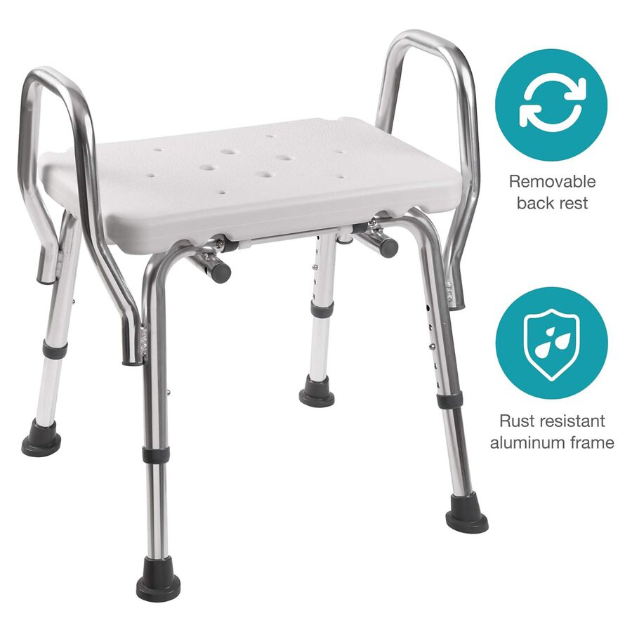 DMI&reg; Heavy Duty Bath and Shower Chair, , large image number 3