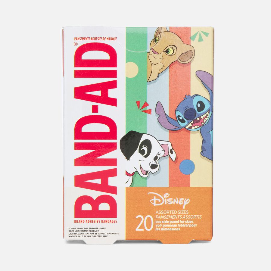BAND-AID&reg; Brand Adhesive Bandages, Disney Classics, Assorted Sizes, 20 ct., , large image number 1