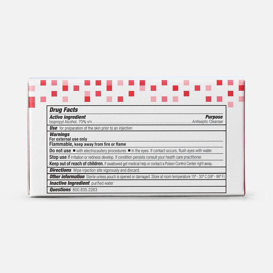 Caring Mill&trade; Alcohol Prep Pads, 100 ct., , large image number 1