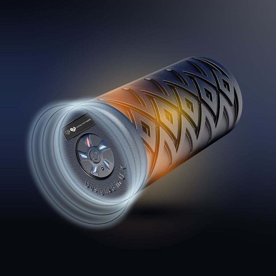 Revroll Vibrating + Heat Foam Roller &mdash; Caring Mill&trade; by Aura, , large image number 1