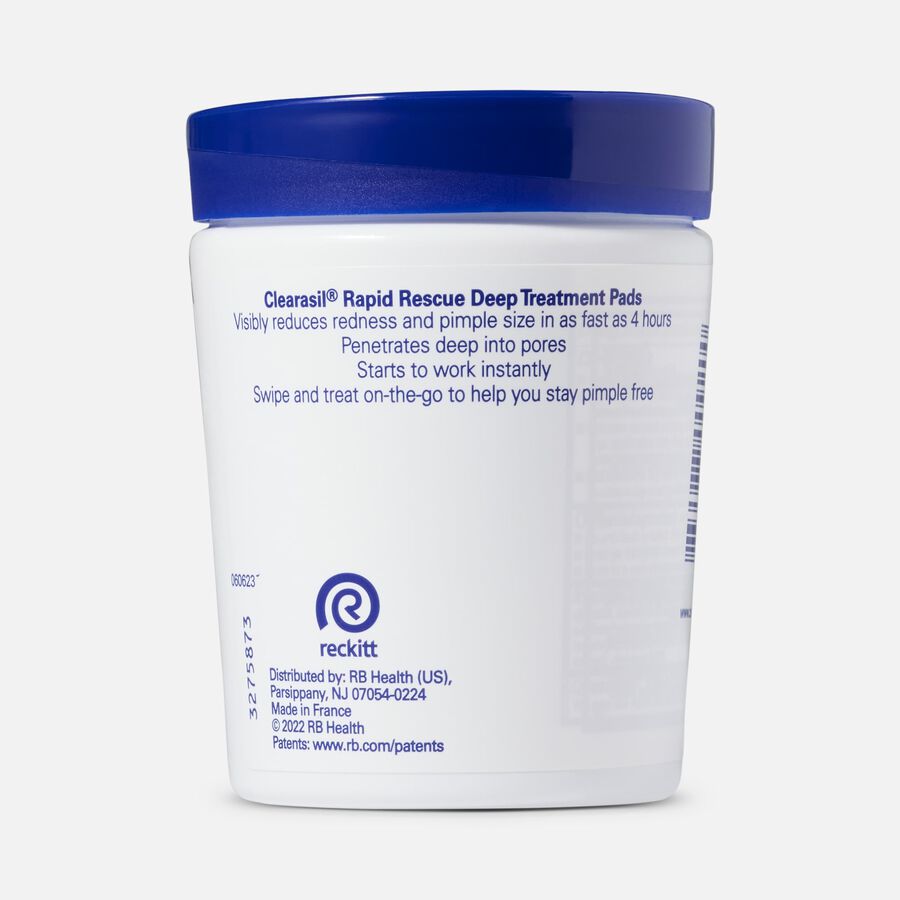 Clearasil Rapid Rescue Deep Treatment Pads, 90 ct., , large image number 1