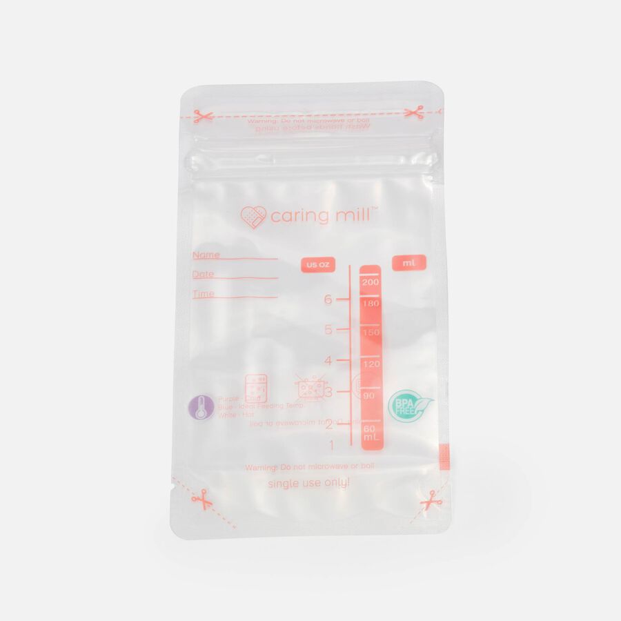 Caring Mill&trade; Breast Milk Universal Storage Bags 100 ct., , large image number 3