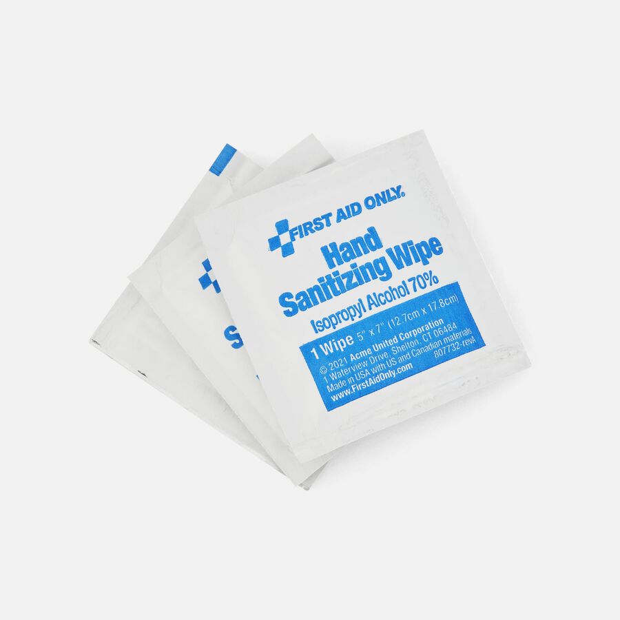 Caring Mill&trade; Travel Alcohol Wipes, 25 ct., , large image number 1