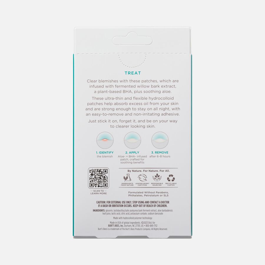 Burt's Bees Clear and Balanced Blemish Patch, 24-Pack, , large image number 1