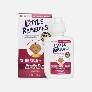 Little Remedies For Noses Saline Spray, .5 oz.