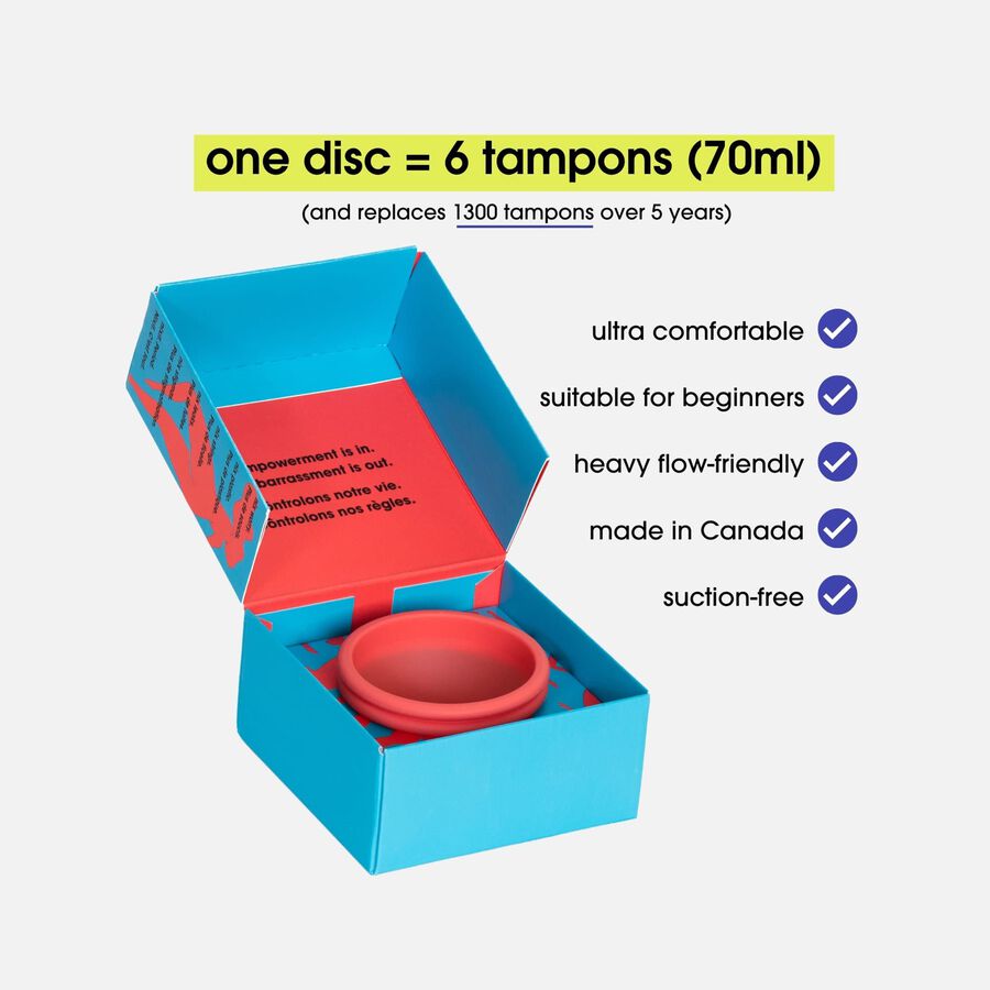Nixit Menstrual Disc, , large image number 1