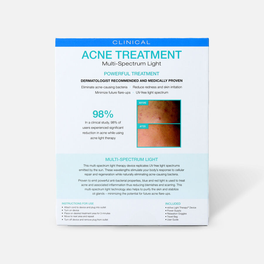 reVive Light Therapy Clinical Acne Treatment Multi-Spectrum Light, , large image number 2