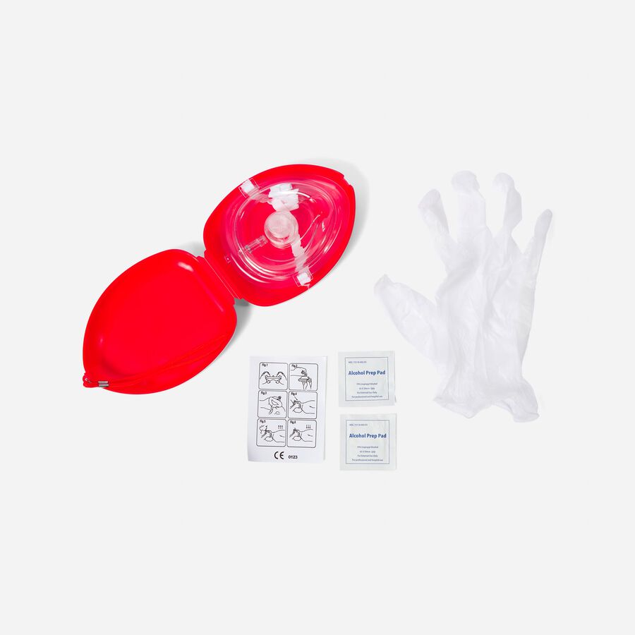 Caring Mill&trade; Portable CPR Mask, Hard Case, , large image number 1