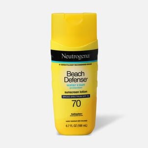 Neutrogena Beach Defense&reg; Sunscreen Lotion, Broad Spectrum, SPF 70, 6.7 oz.