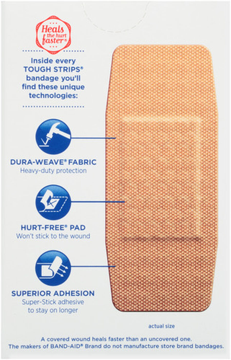 BAND-AID&reg; Tough-Strips, Extra Large, 10 ct., , large image number 2