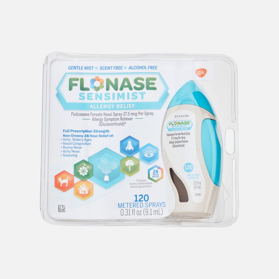 Flonase Sensimist Allergy Relief Nasal Spray, 27.5mcg, , large image number 1
