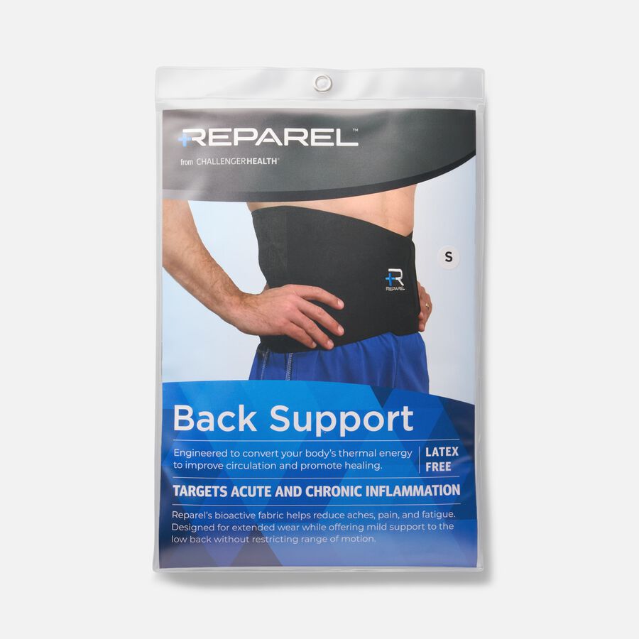 Reparel Back Recovery Wrap, Black, , large image number 0
