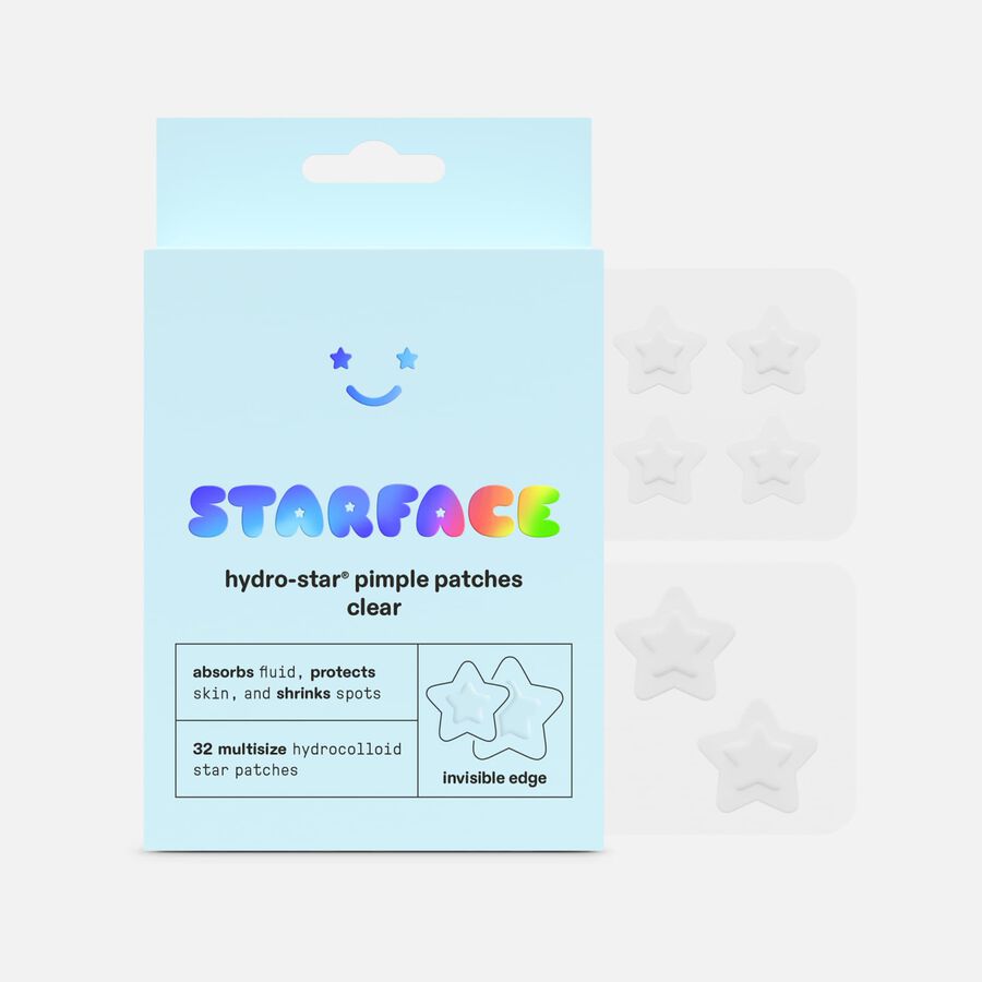 Starface Hydro-Star Clear Pimple Patches, 32 ct., , large image number 0