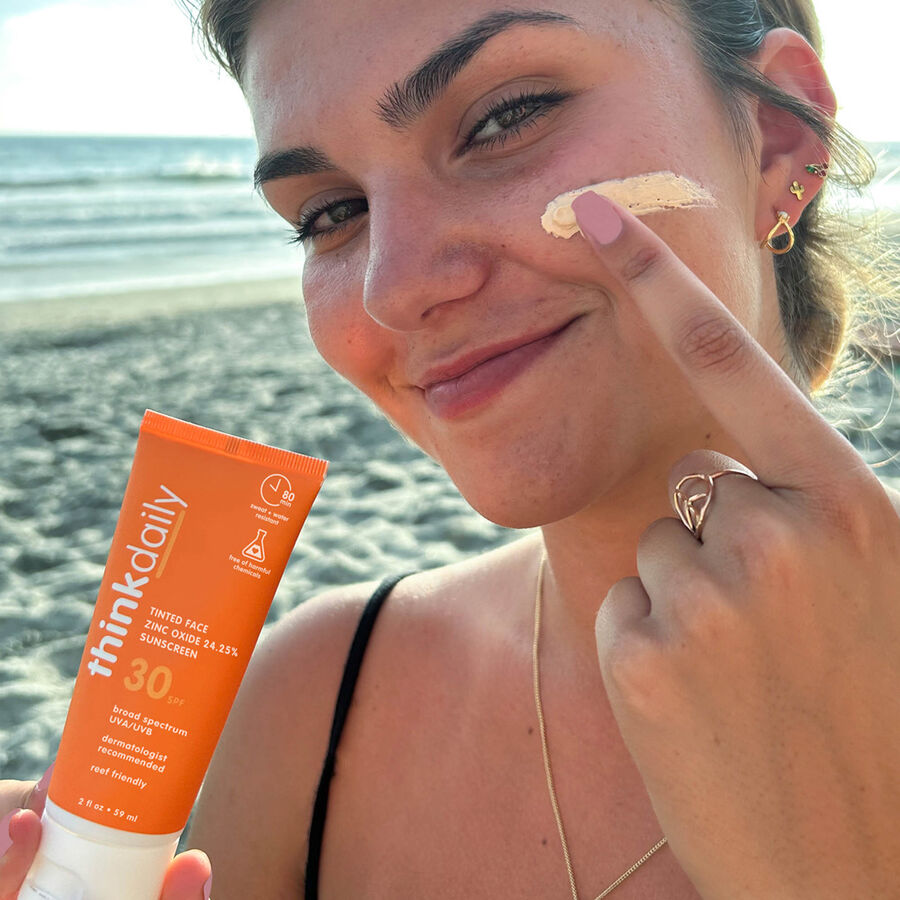 thinkdaily SPF 30 Everyday Face Sunscreen, 2 fl oz., , large image number 1