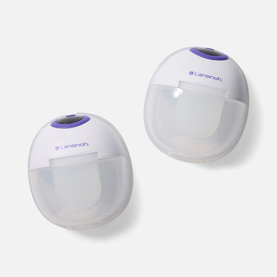 Lansinoh Discreet Duo Wearable Breast Pump, 2 Pumps, , large image number 2