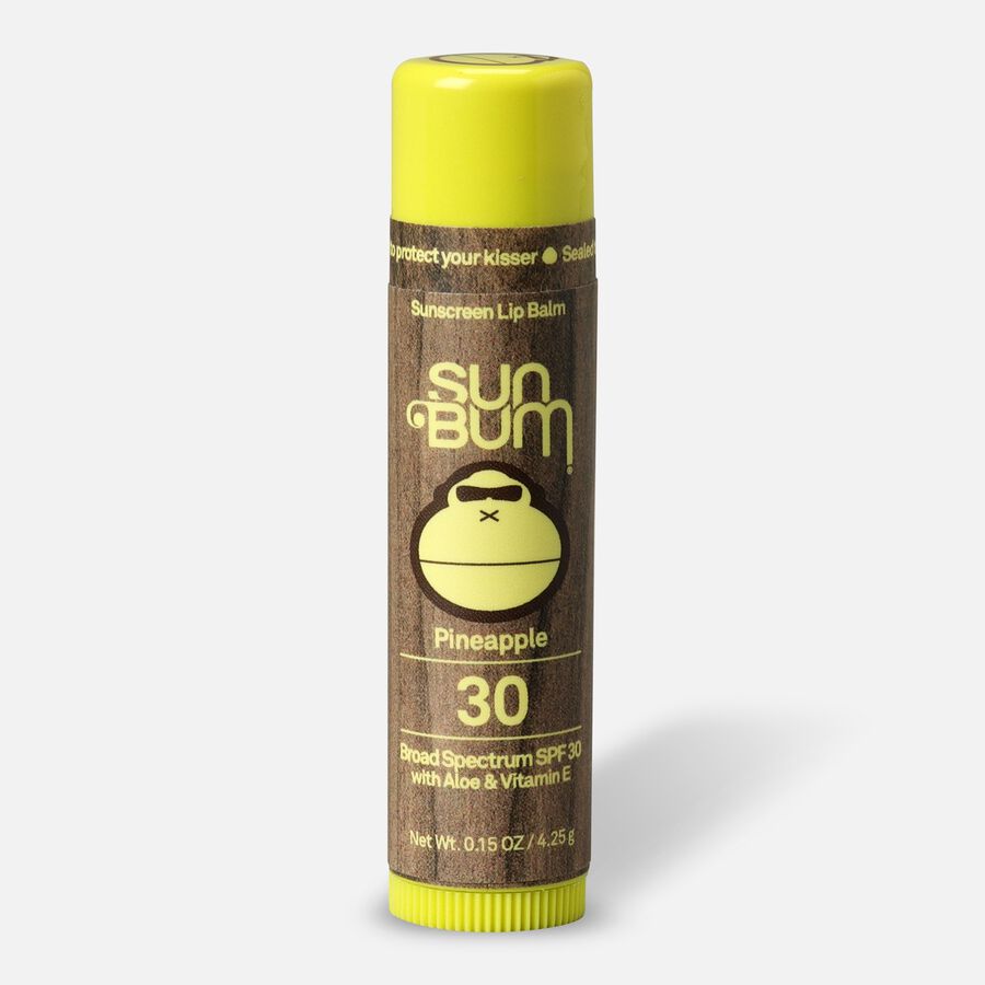 Sun Bum Lip Balm, SPF 30, Pineapple, .15 oz., , large image number 0