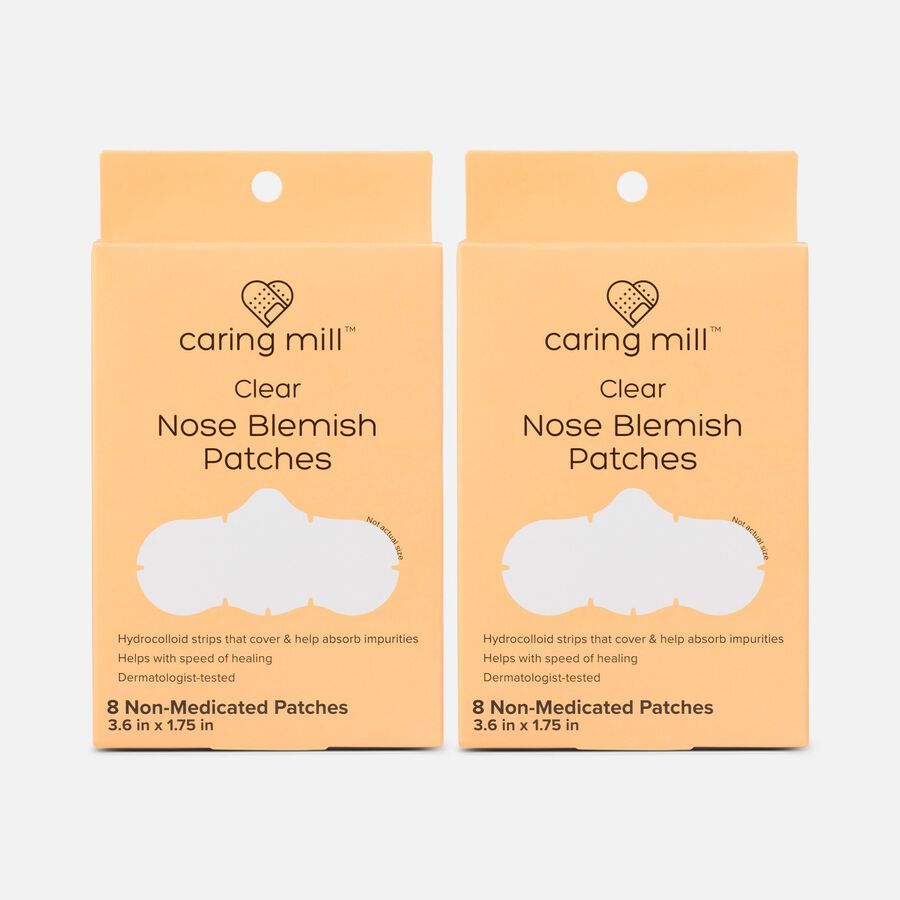 Caring Mill&trade; Nose Blemish & Clarifying Hydrocolloid Strips, 8 ct. (2-Pack), , large image number 0