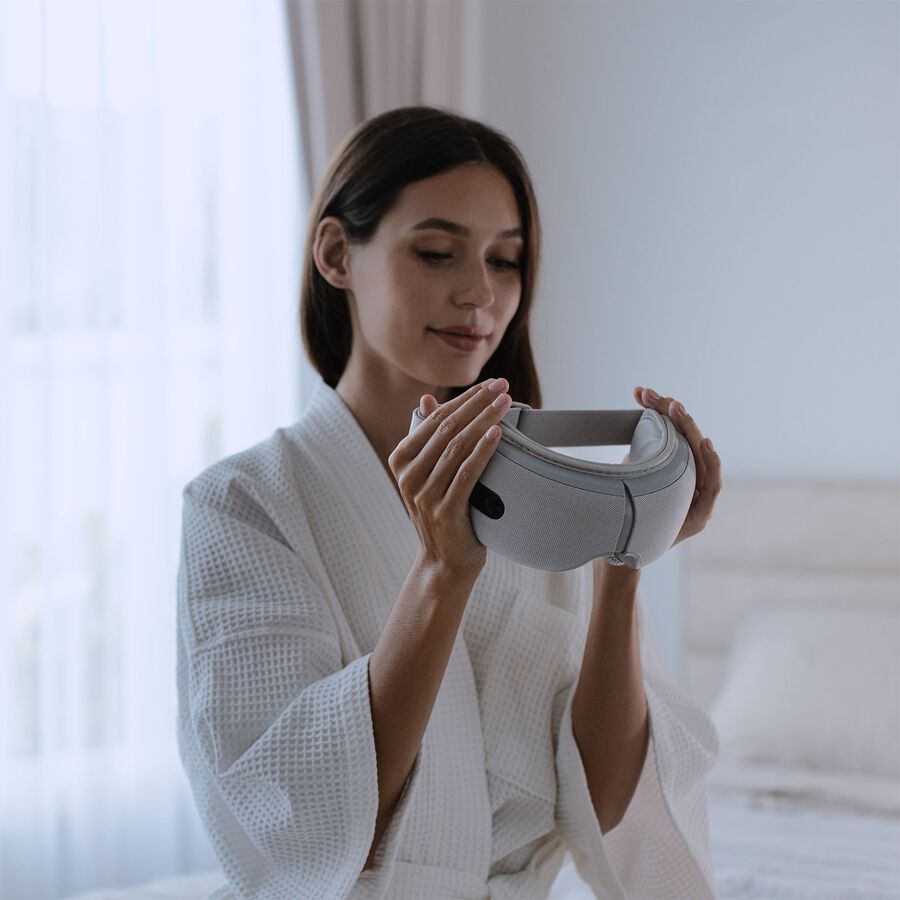 Ease Migraine & Eye Reliever with Compression & Heat &mdash; Caring Mill&trade; by Aura, , large image number 1