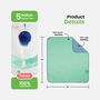 Improvia Washable Underpads, Heavy Absorbency, Reusable Incontinence Pads for Bed, Sofa, Floor, Medium 34&rdquo; x 36&rdquo;, 4-Pack, , large image number 3