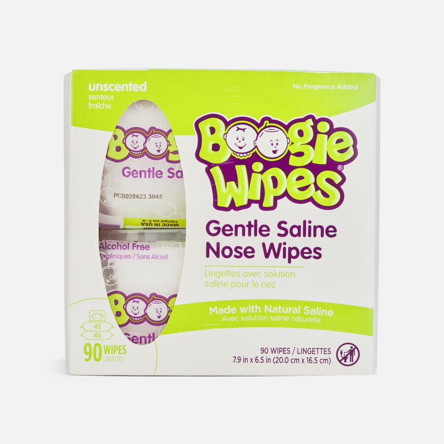 Boogie Wipes&reg; 2-Pack 45 ct. Saline Wipes in Unscented, , large image number 0