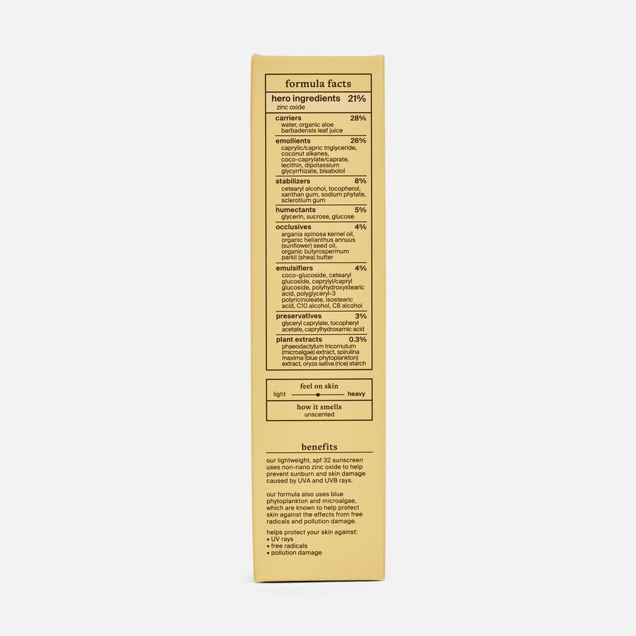Cocokind Daily Mineral Facial Sunscreen Lotion, SPF 32, 1.7 oz., , large image number 1