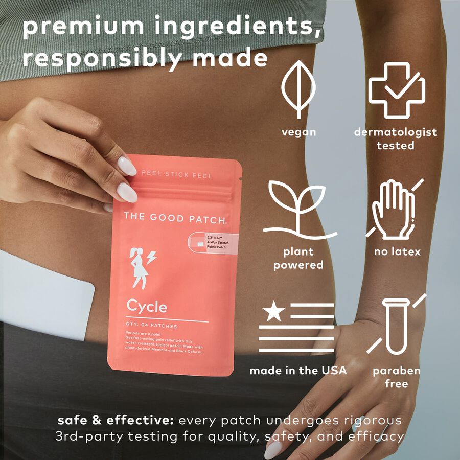 The Good Patch&reg; Cycle - Pain Patch,  4 ct., , large image number 6